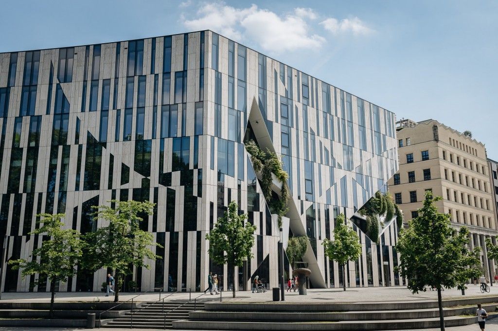 Königsallee street in Düsseldorf