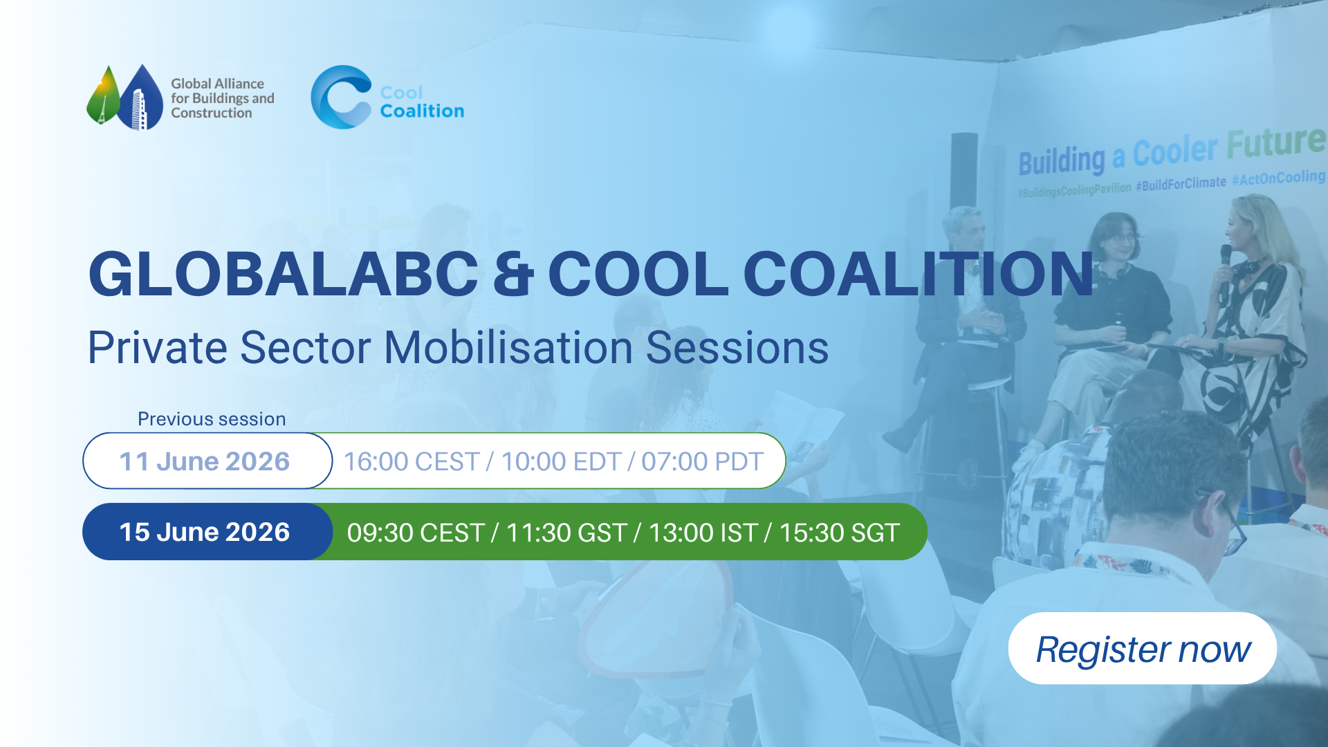 GlobalABC & Cool Coalition session