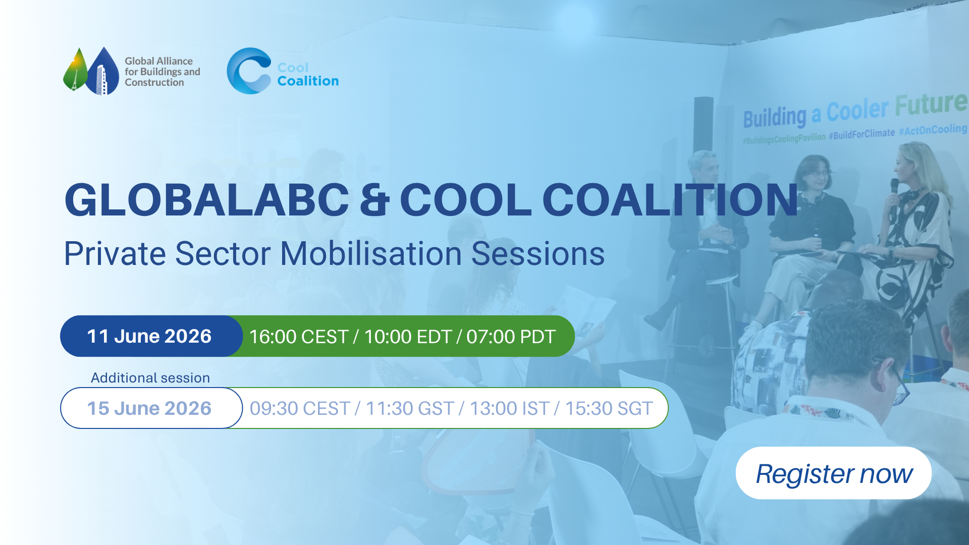 GlobalABC and Cool Coalition session