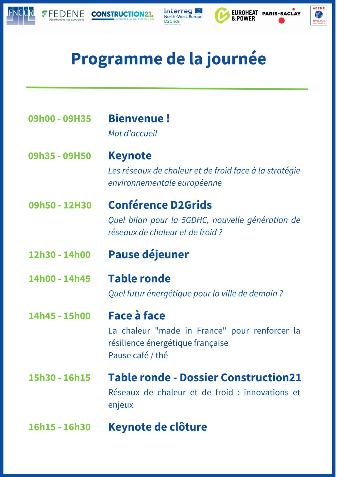 Event program
