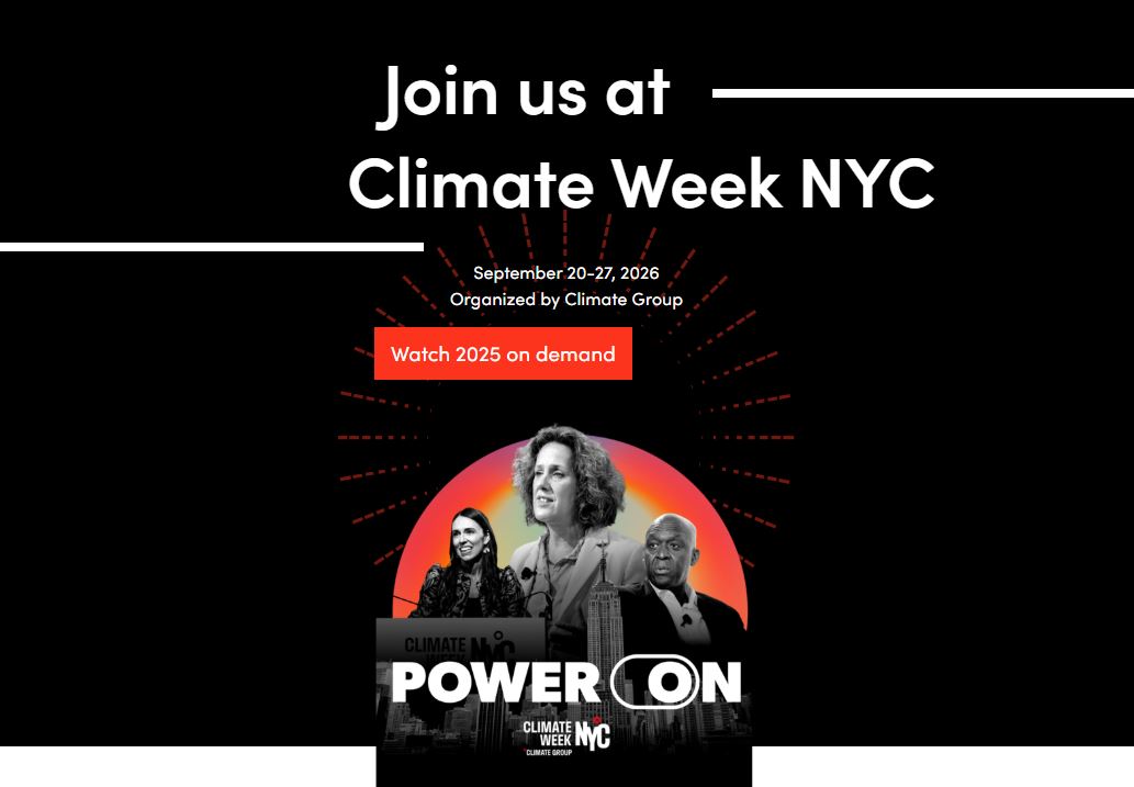 cliamte week NYC