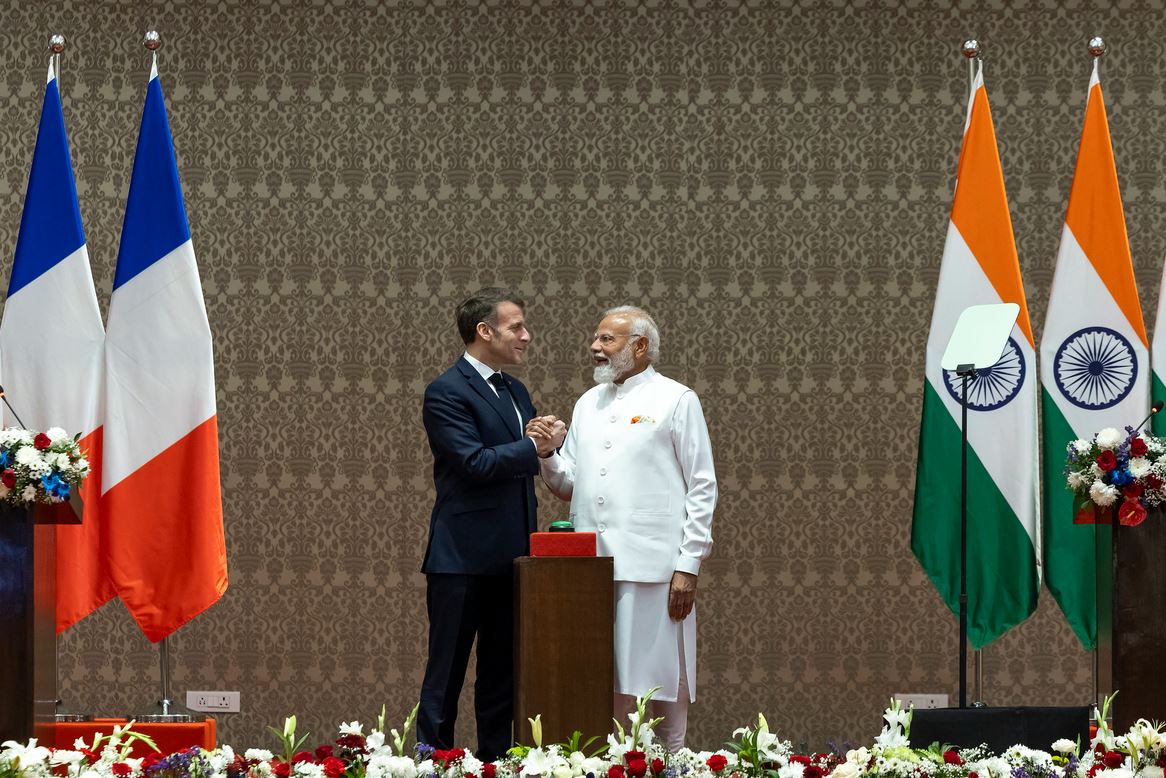 Macron and Modi