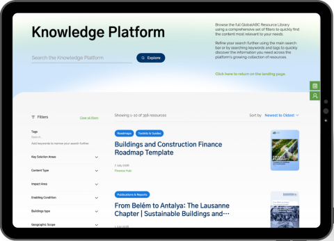 GlobalABC Knowledge Platform Screenshot